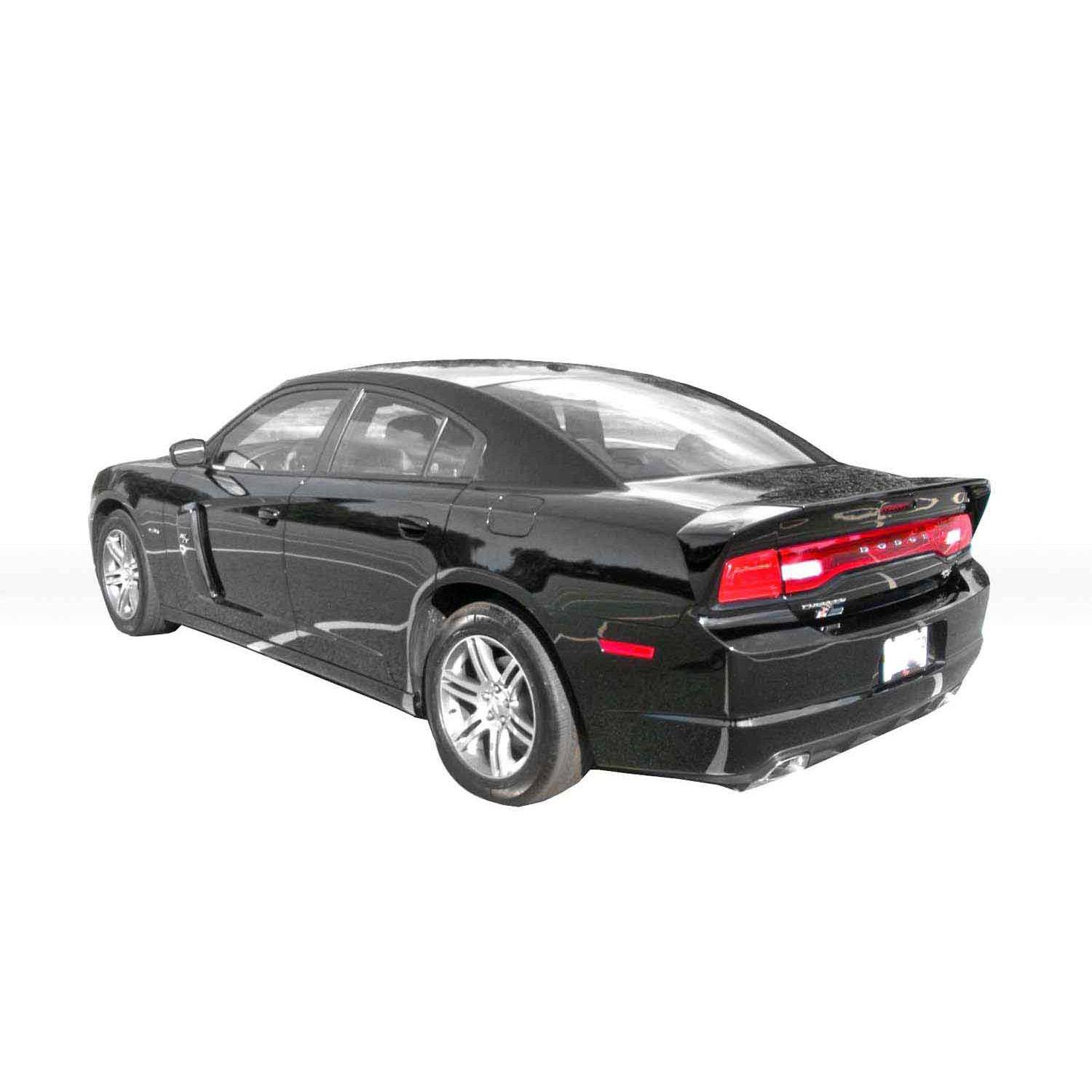 Dodge Charger 2011-2014 Premier Style 3 Piece Polyurethane Rear Wing